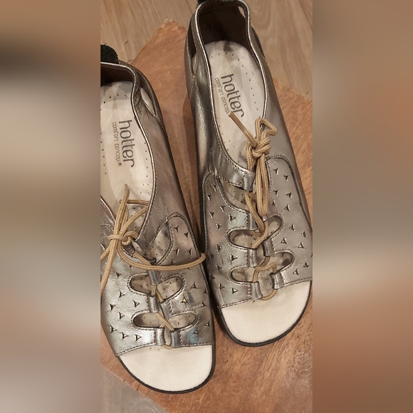 Hotter Tahiti lace-up sandals - Picture 3 of 8